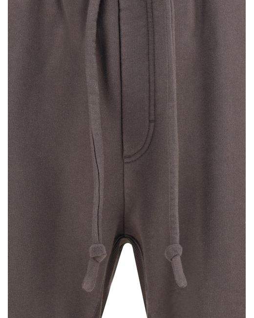 Dolce & Gabbana Gray Elastic Waist Track Pants for men