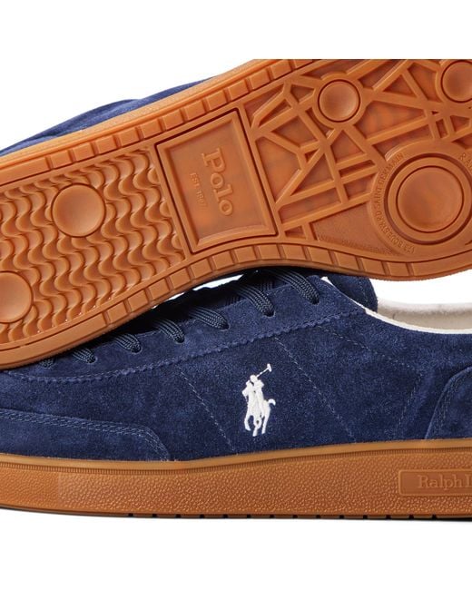 Polo Ralph Lauren Blue Low-Top Casual Shoes