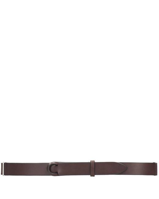 Orciani Blue Logo Belt for men