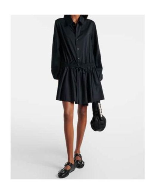 Comme des Garçons Blue Cotton Shirt Dress