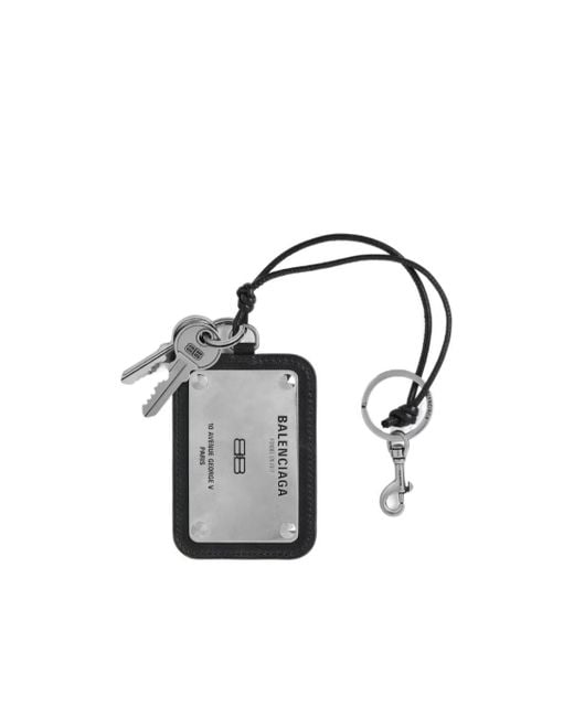 Balenciaga White Charm/Keychain Lola for men