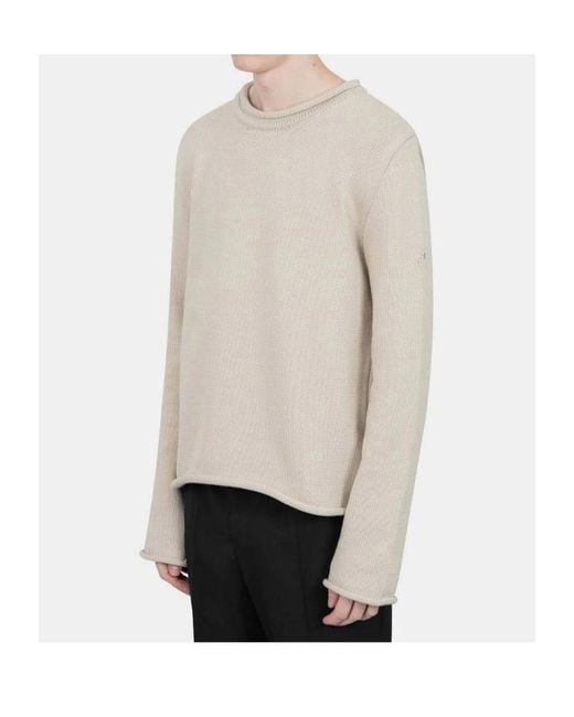 Courreges White Knit Sweater for men