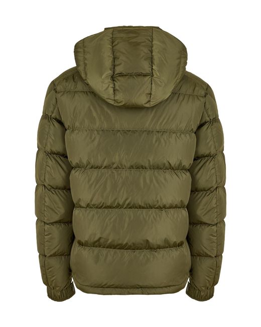 Moncler Green Short Down Jacket for men