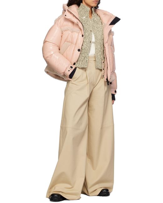Moncler Pink Grenoble Eibsee Down Jacket