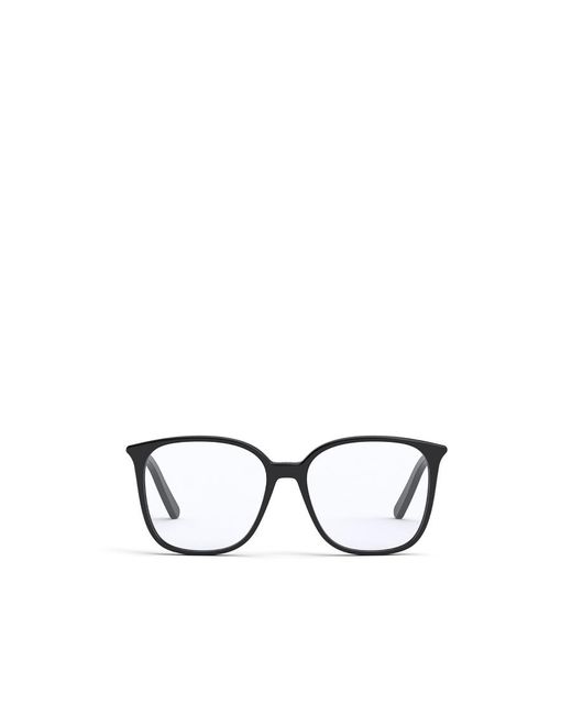 Dior White Eyewear Square Frame Glasses
