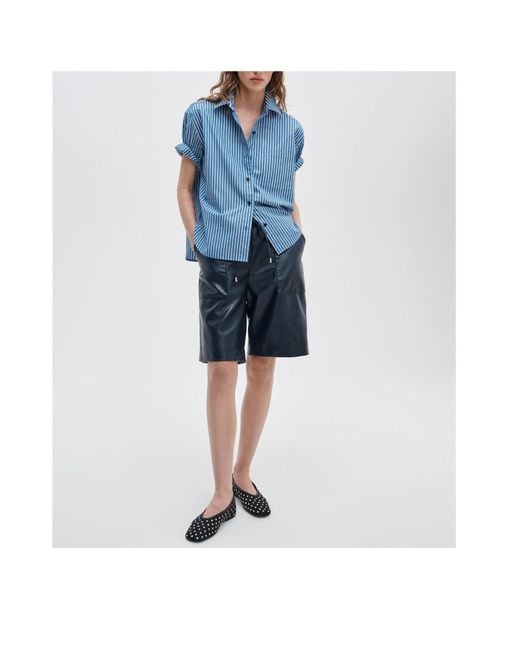Rag & Bone Blue Striped Shirt