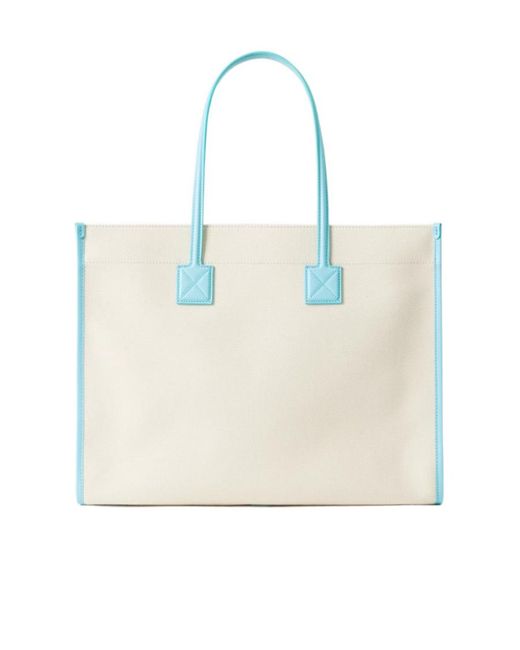 Burberry Blue Medium Freya Tote