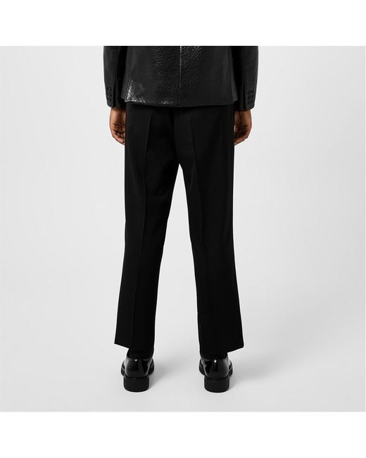 Prada Black Pleated Track Pants for men