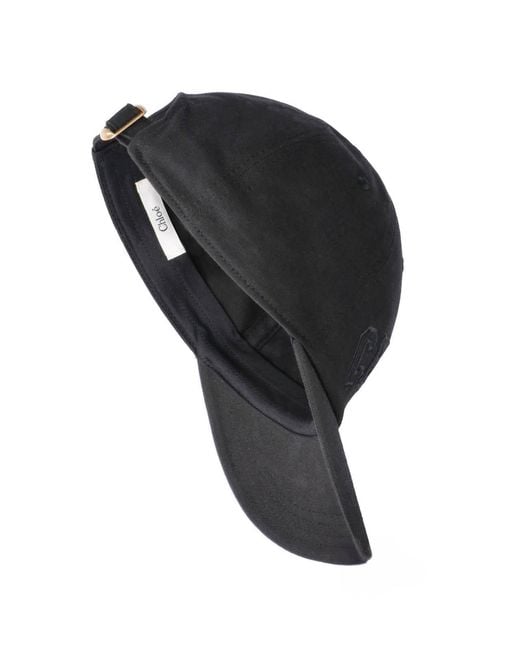 Chloé Black Letter Hat