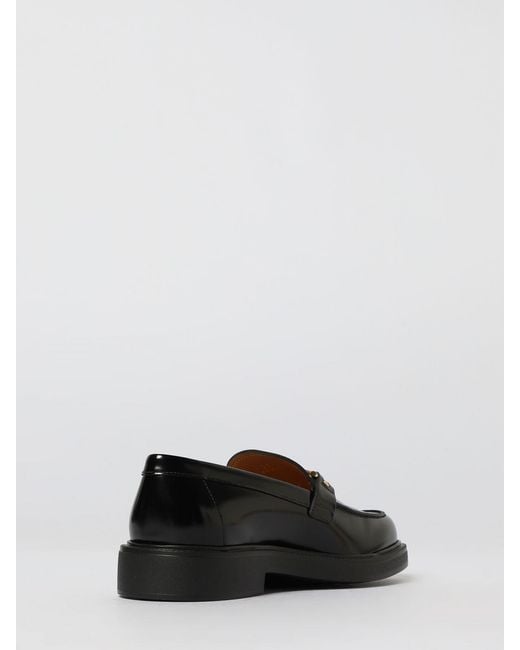 Tod's Black Round-Toe Loafers
