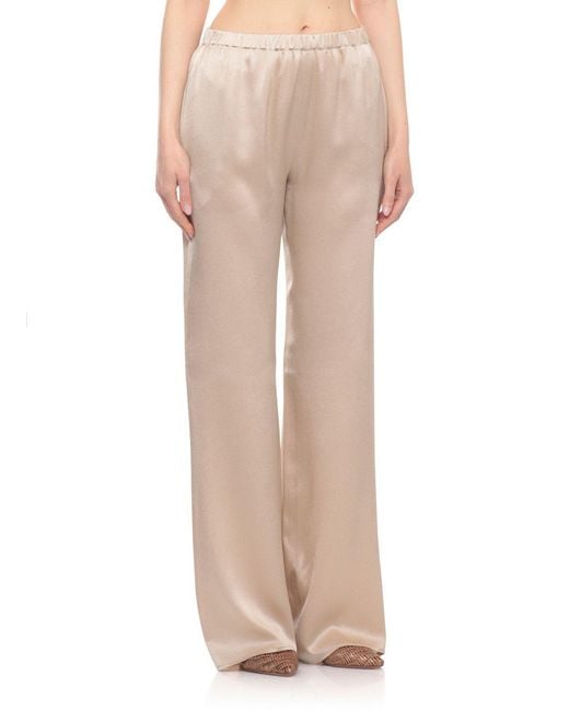 Antonelli Natural Rapolano Wide-Leg Pants