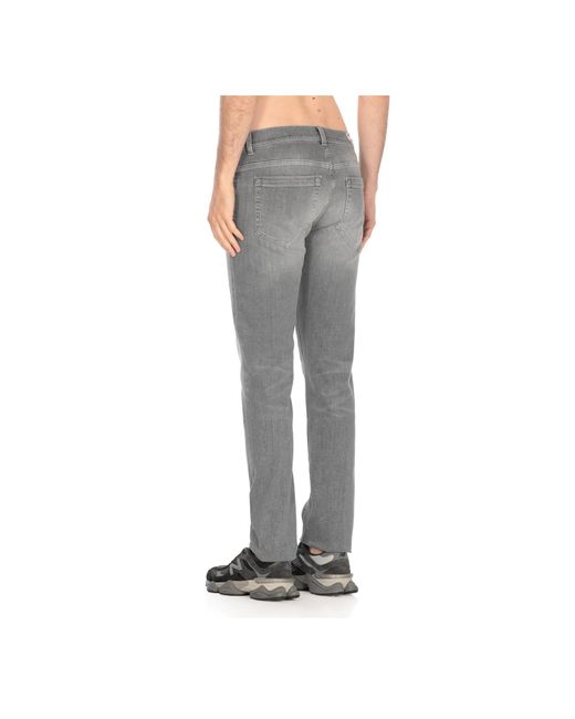 Dondup Gray Slim Fit Pants for men