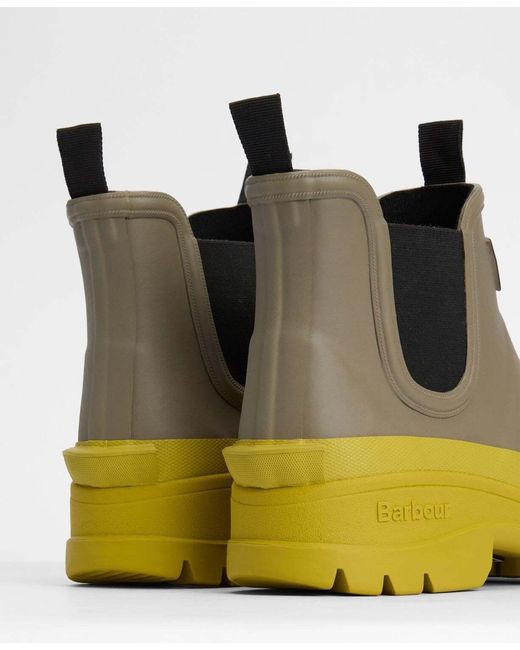 Barbour Yellow Nimbus Chelsea Bot
