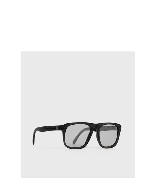 Totême Metallic Totême Logo Plaque The Navigators Square-Frame Sunglasses