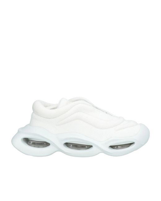 Dolce & Gabbana White Solid Color Sneakers