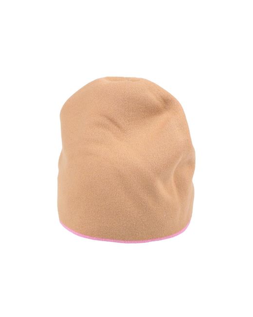 Burberry Pink Solid Color Double-Sided Knitting Hats