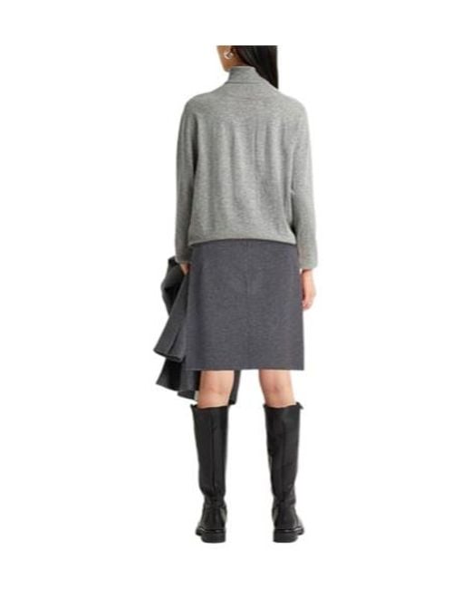 Max Mara Gray Mini Skirts