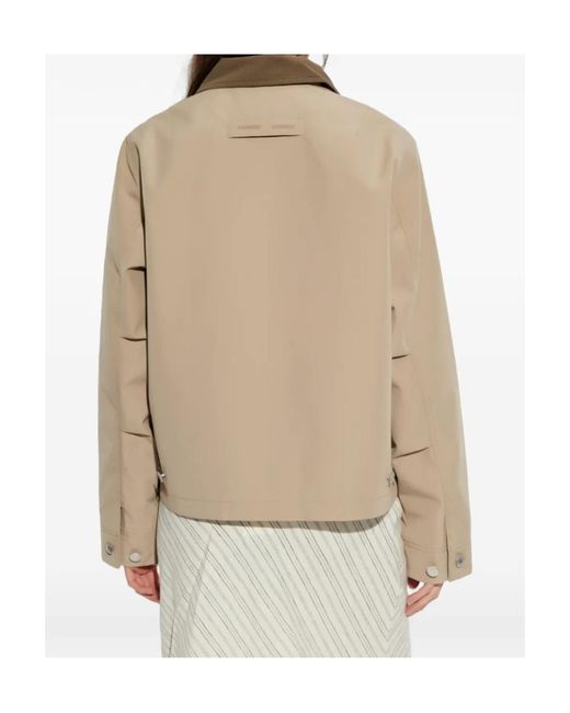 Samsøe & Samsøe Natural Sarobinson Corduroy-Collar Jacket