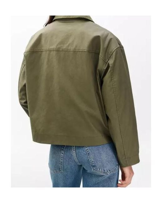 Rag & Bone Green Long-Sleeved Casual Jacket