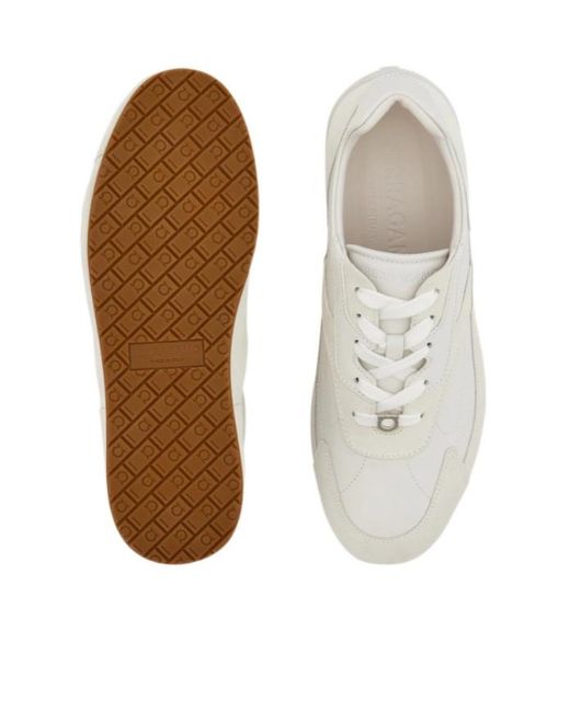 Ferragamo White Low Top Sneaker for men
