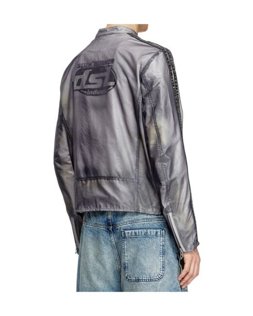 DIESEL Gray J-Pop Light Jacket for men