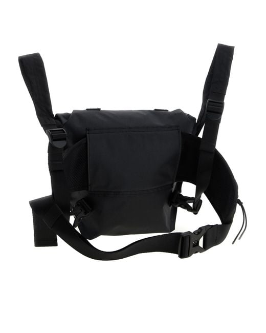 C P Company Black The Metropolis Series Backpack for men