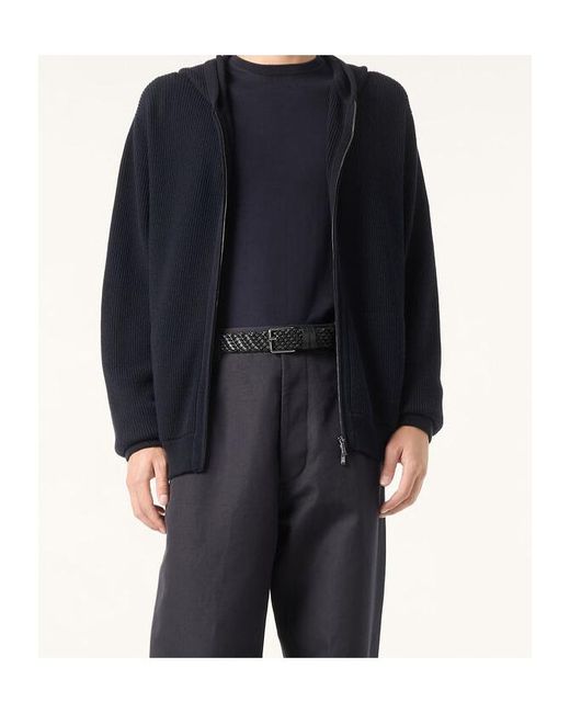 Loro Piana Blue Sloop Hoodie for men