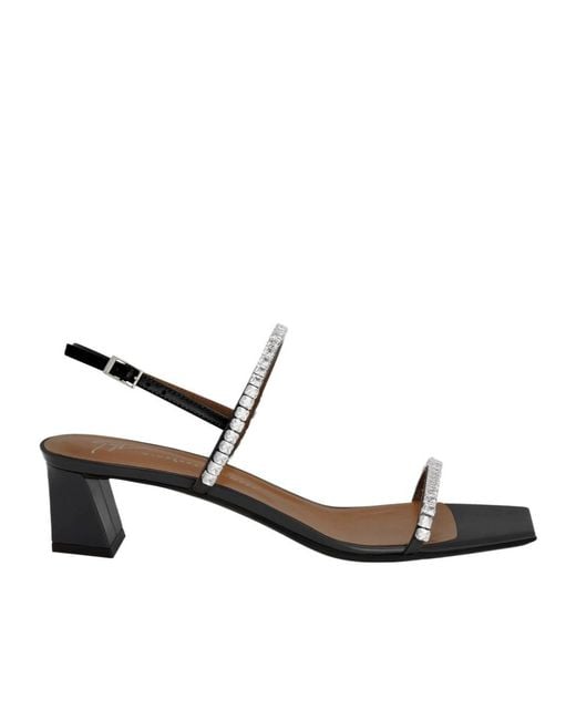 Giuseppe Zanotti Multicolor Valentiine Crystal Sandals