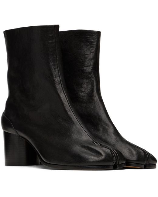 Maison Margiela Black Tabi 60Mm Heel Boots