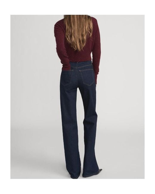FRAME Red The Cashmere Fleck Turtleneck