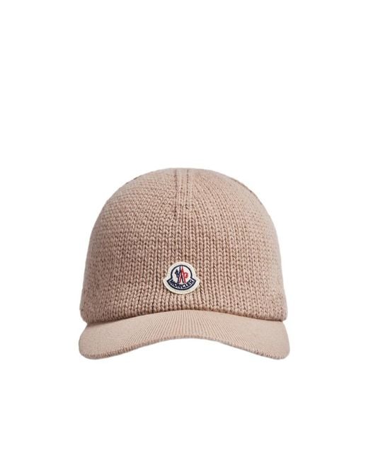 Moncler Multicolor Knit Baseball Cap