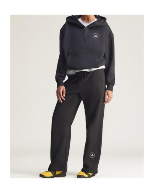 Adidas By Stella McCartney Blue Half-Zip Hoodie