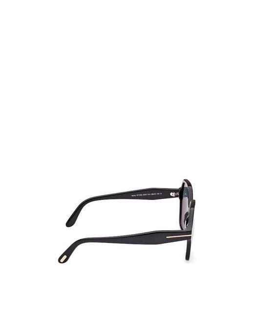 Tom Ford Blue Eyewear Geometric Frame Sunglasses