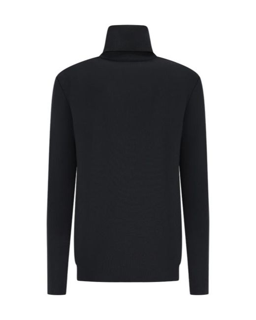 Jil Sander Blue Zip-Up Cardigan