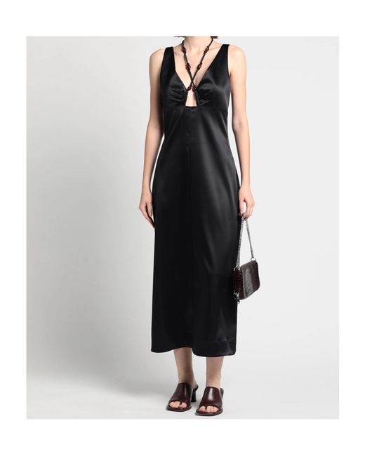 Ganni Black Sleeveless Dress