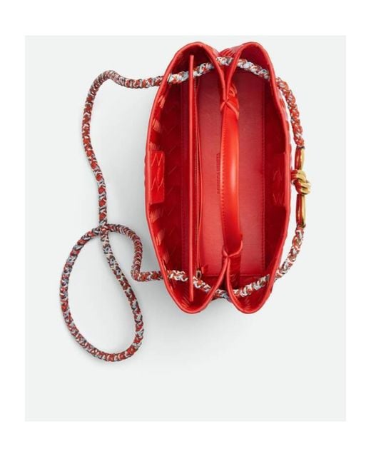 Bottega Veneta Red Small Andiamo