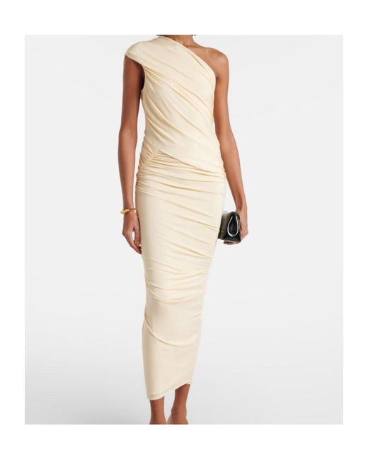 TOVE White Pleated Dress