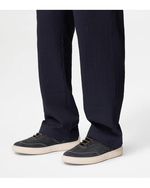 Tod's Black Round-Toe Sneakers for men
