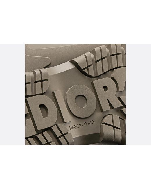 Dior Gray Garden Ankle Boot for men