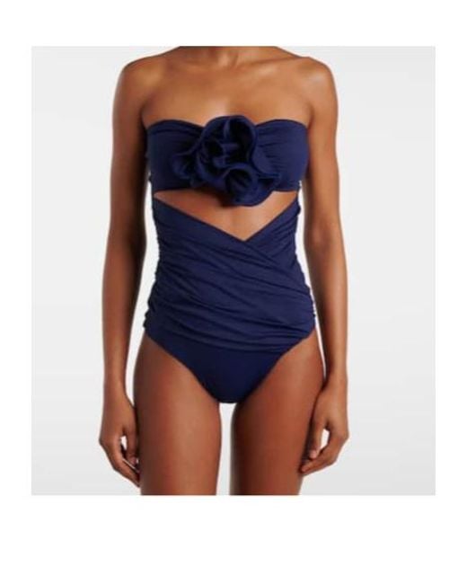 Magda Butrym Blue Swimsuit