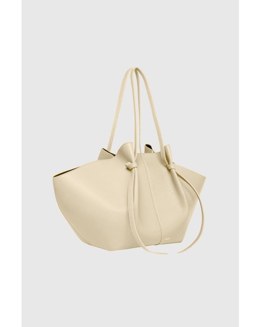 Yuzefi Natural Double-Handle Shoulder Bag
