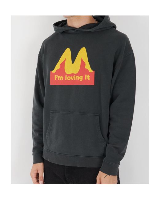 Carne Bollente Black Drive Through Desires Hoodie for men