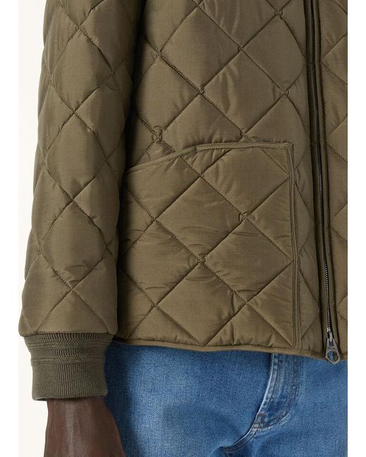 Loro Piana Green Benson Bomber Jacket for men