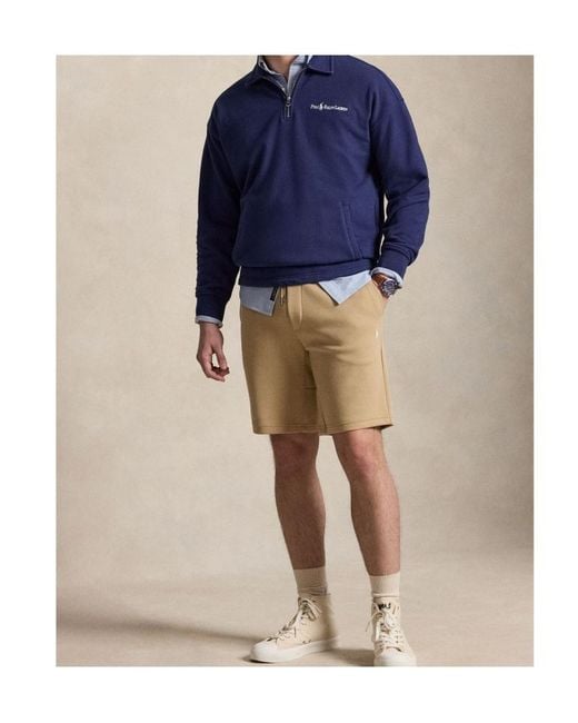 Polo Ralph Lauren Natural Logo-Embroidered Drawstring Shorts for men