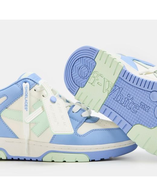 Off-White c/o Virgil Abloh Blue Out Of Office Trainers