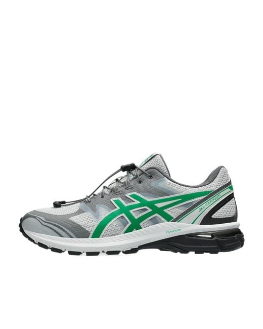 Asics Green X San San Gear Gel-Terrain Lace-Up Sneakers for men