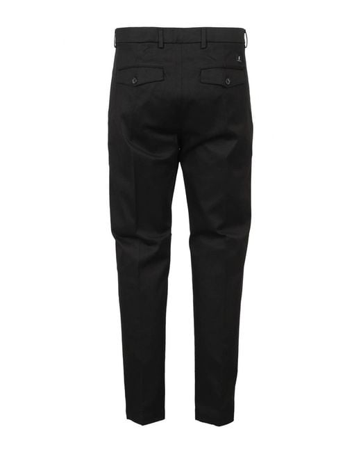 Department 5 Black Slim-Fit Chino Trousers for men