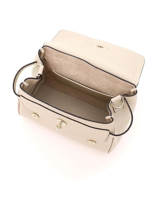 Mulberry Natural Alexa Buckled Mini Crossbody Bag