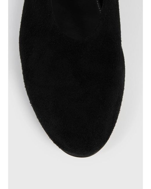 Totême Black Totême Slip Ballerinas
