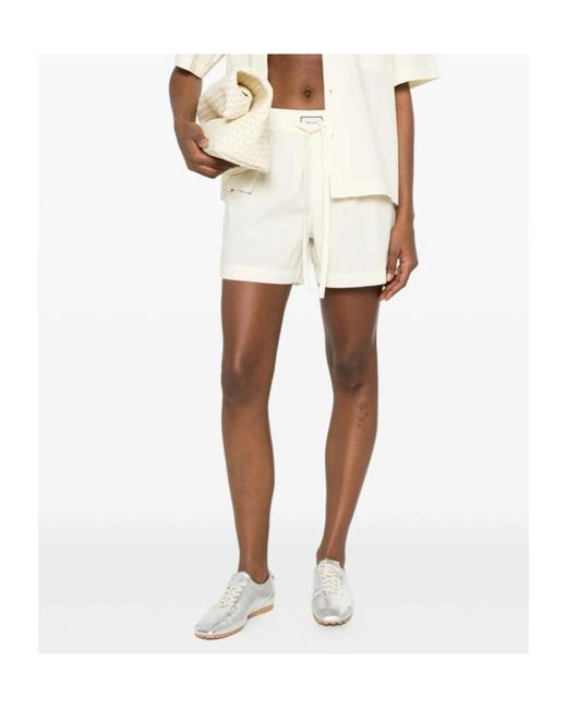 Entire studios White Drawstring Shorts for men